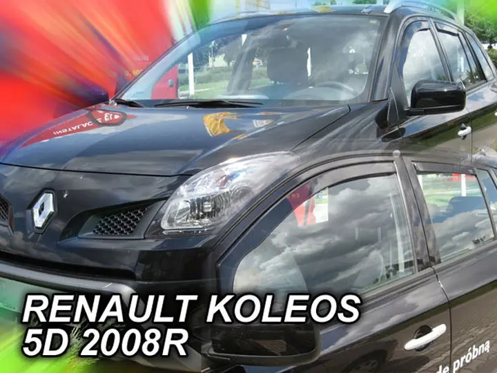 Vindavvisere RENAULT KOLEOS I 5-dørs 2008-2017 sett 4 stk.