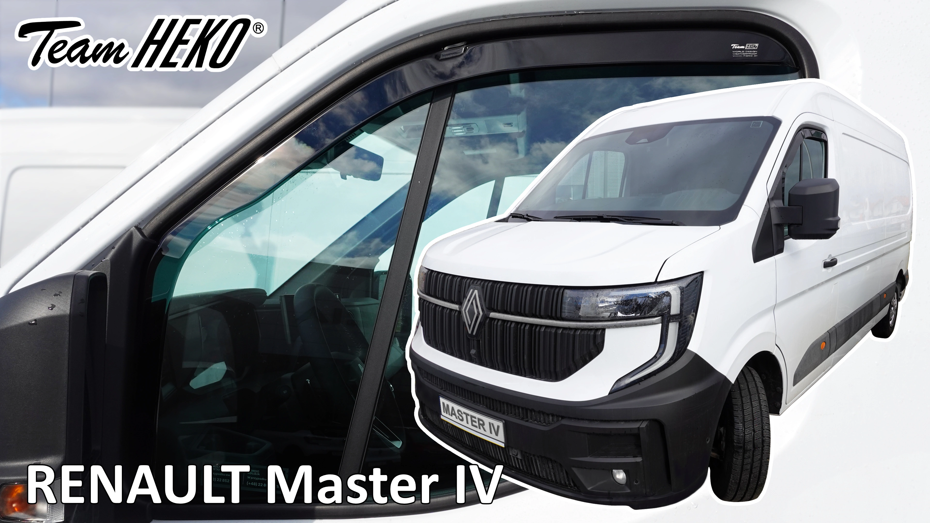 Vindavvisere Renault Master IV 2024 -> │ sett 2 stk.