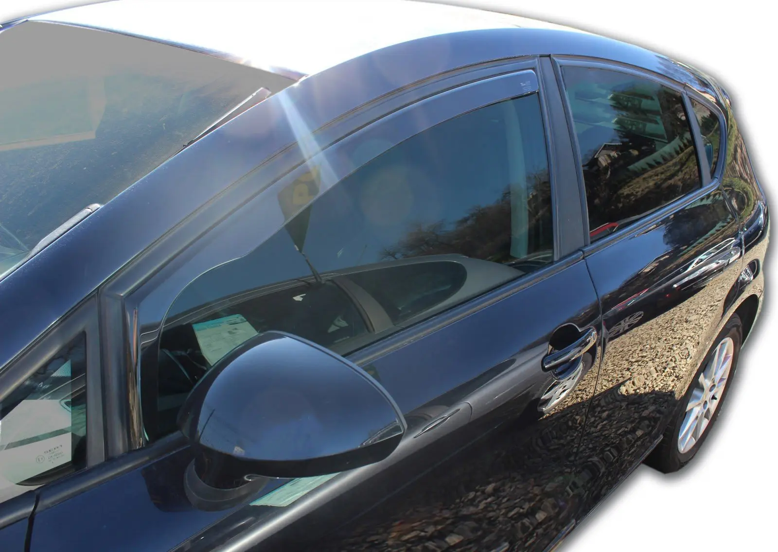 Vindavvisere SEAT LEON II 5-dørs 2005-2012 sett 4 stk. – bilde 2