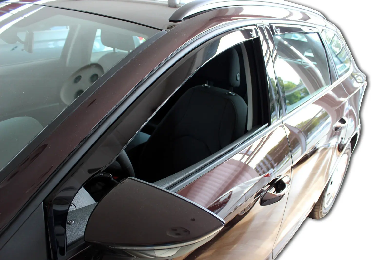 Vindavvisere SEAT LEON ST III 5-dørs 2013-2020 sett 4 stk. – bilde 2