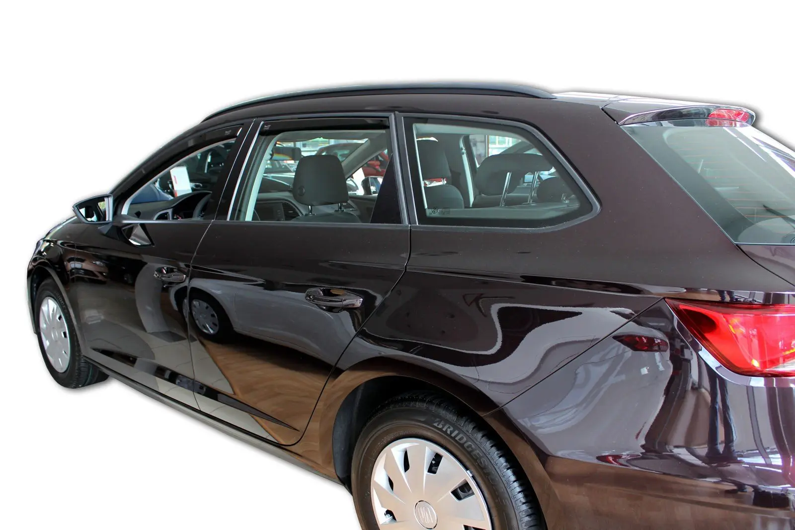 Vindavvisere SEAT LEON ST III 5-dørs 2013-2020 sett 4 stk. – bilde 5