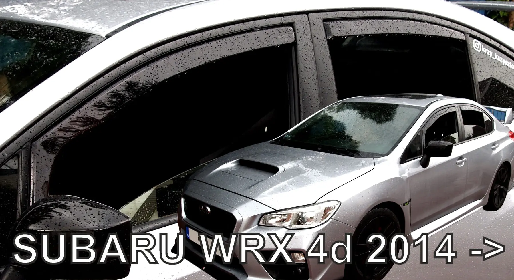 Vindavvisere Subaru WRX 2014->