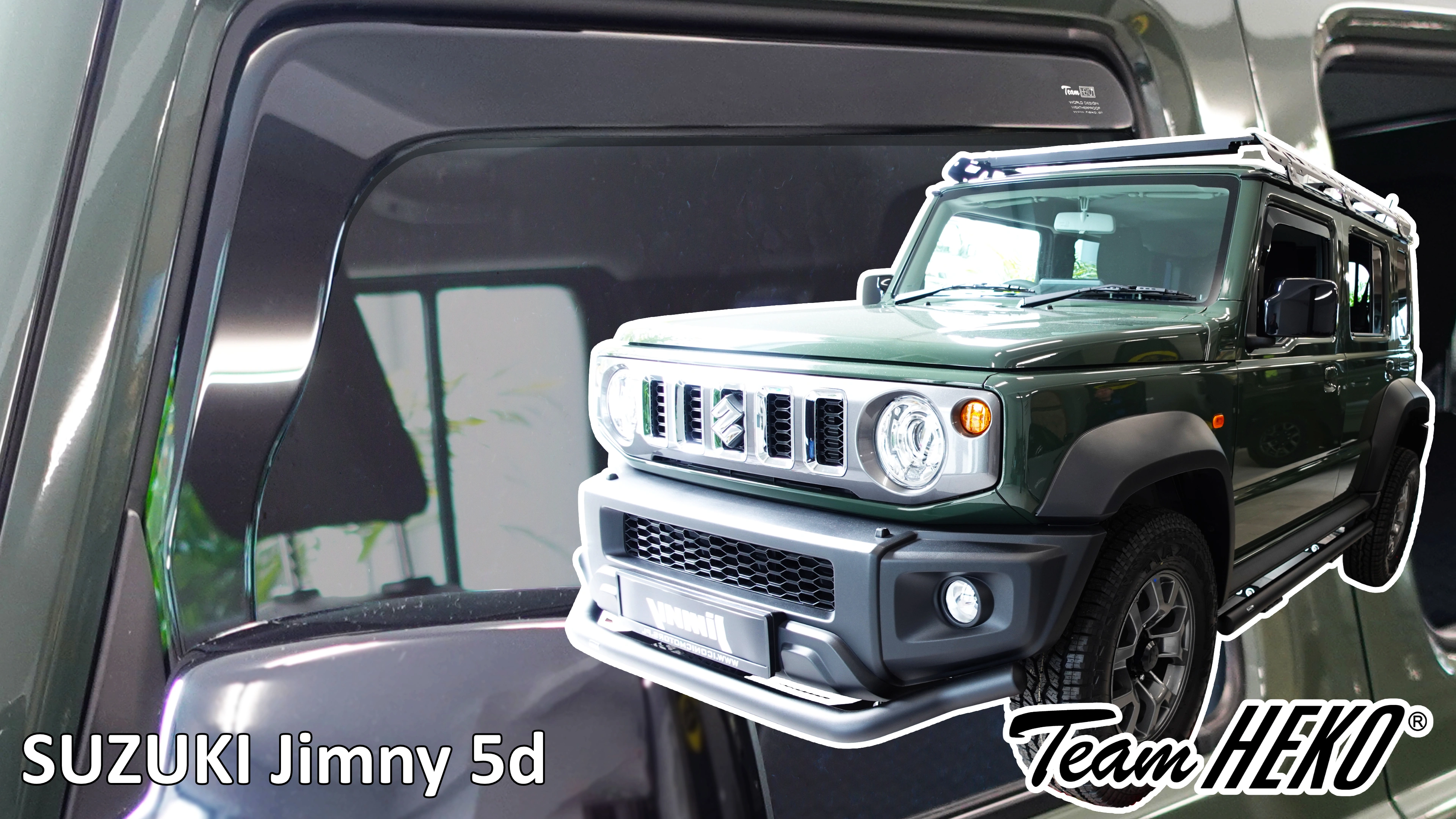 Vindavvisere Suzuki Jimny 2023 -> │ sett 2 stk.