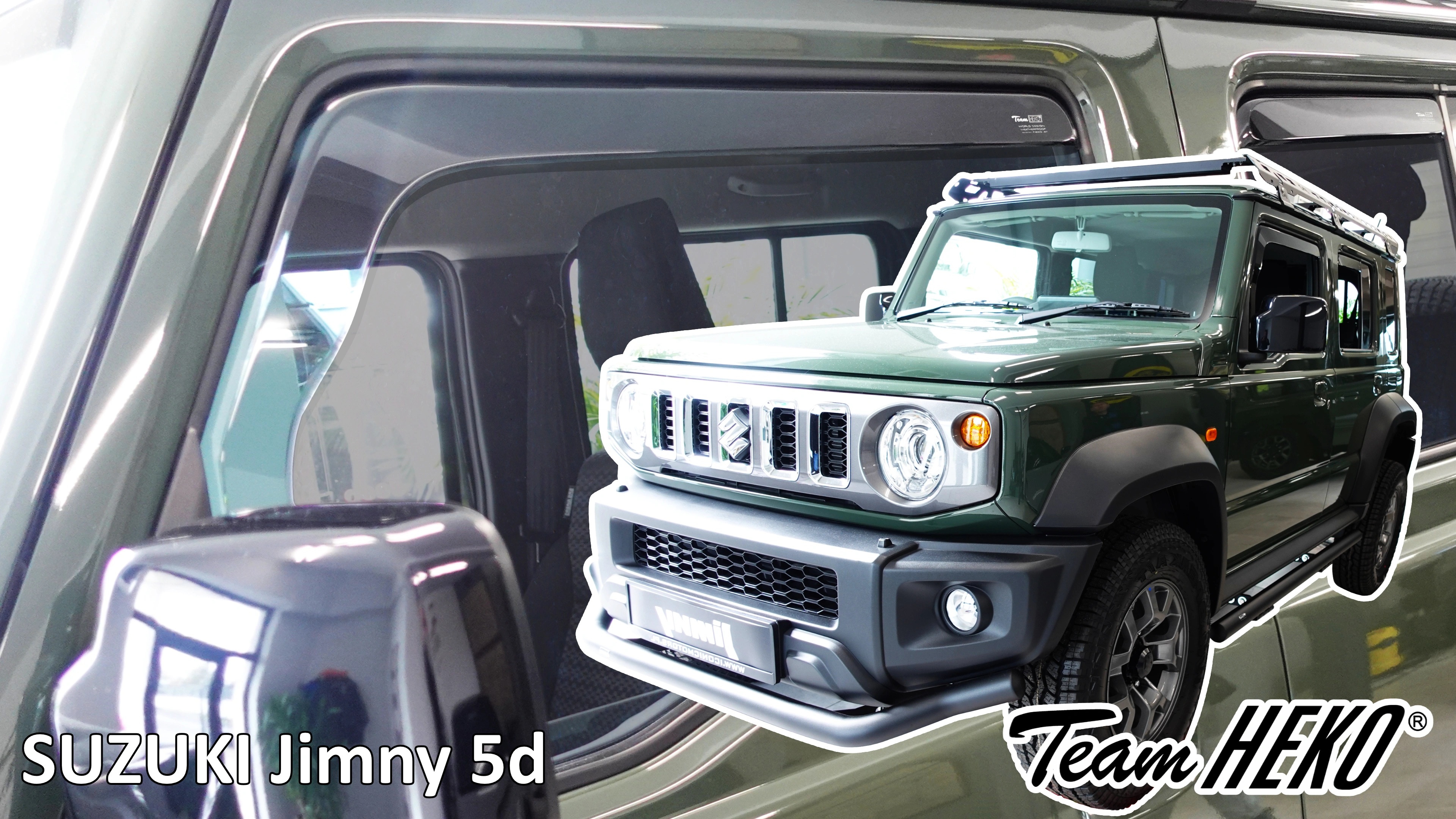 Vindavvisere Suzuki Jimny 2023 -> │ sett 4 stk.