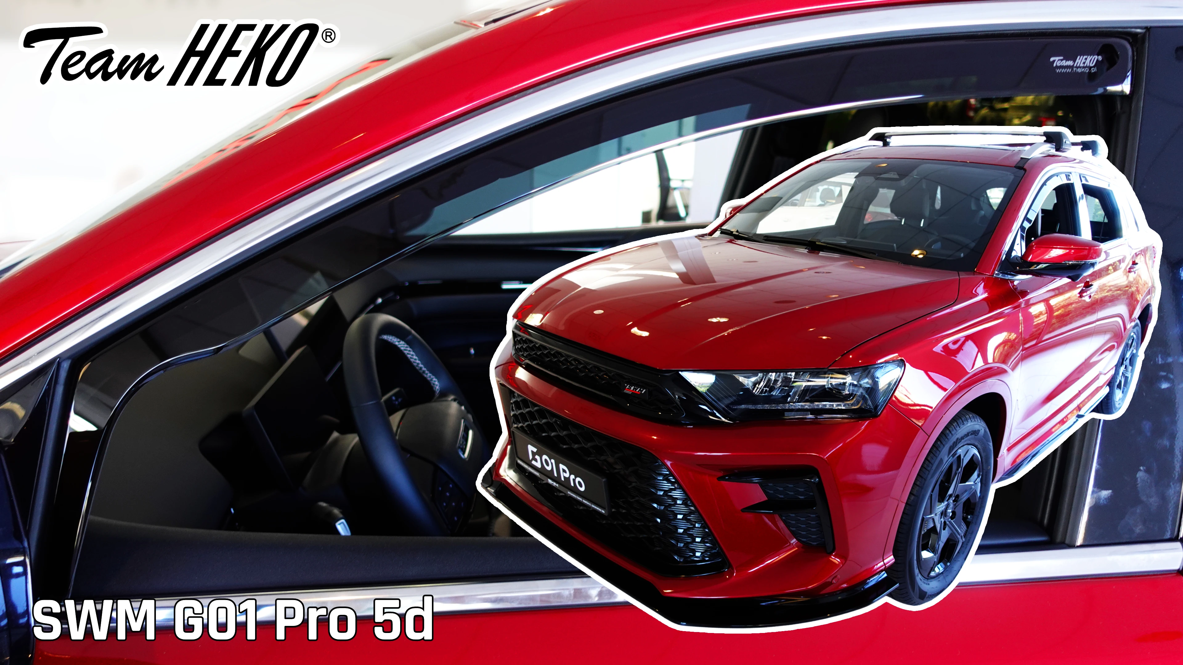 Vindavvisere SWM G01 Pro 2025 -> │ sett 2 stk.