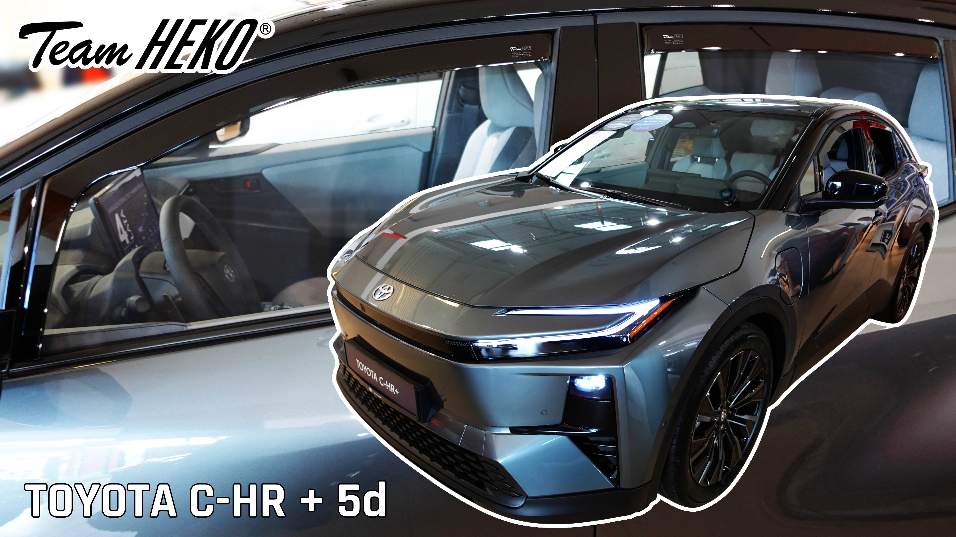 Vindavvisere Toyota C-HR+ 2025 -> │ sett 4 stk.