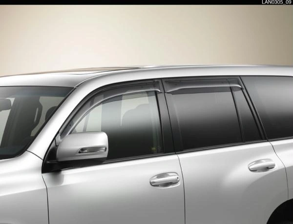 Vindavvisere Toyota Land Cruiser J150 2009 - 2024  │ Genuine® Wind Deflectors - sett 4 stk.