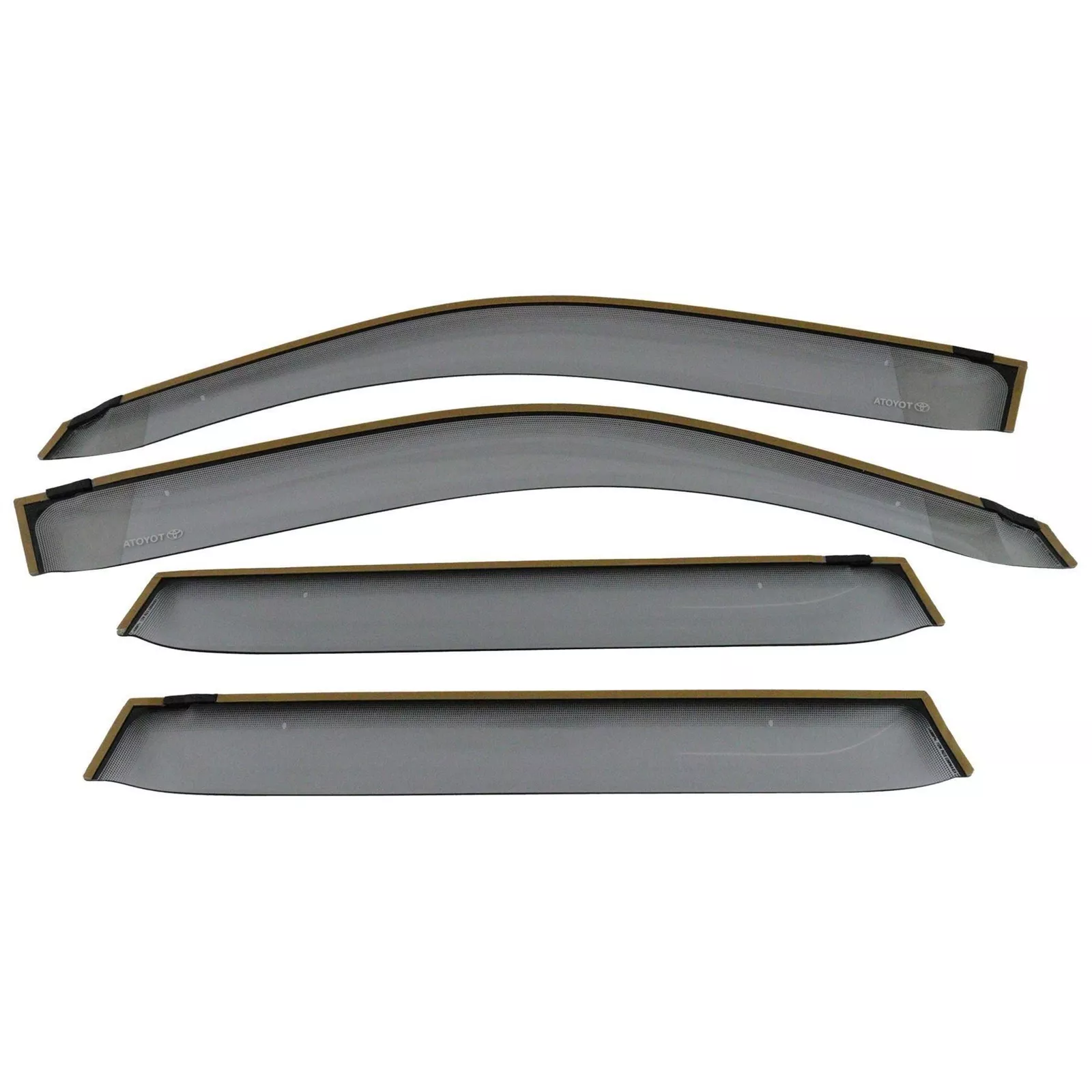 Vindavvisere Toyota Land Cruiser J150 2009 - 2024  │ Genuine® Wind Deflectors - sett 4 stk. – bilde 6