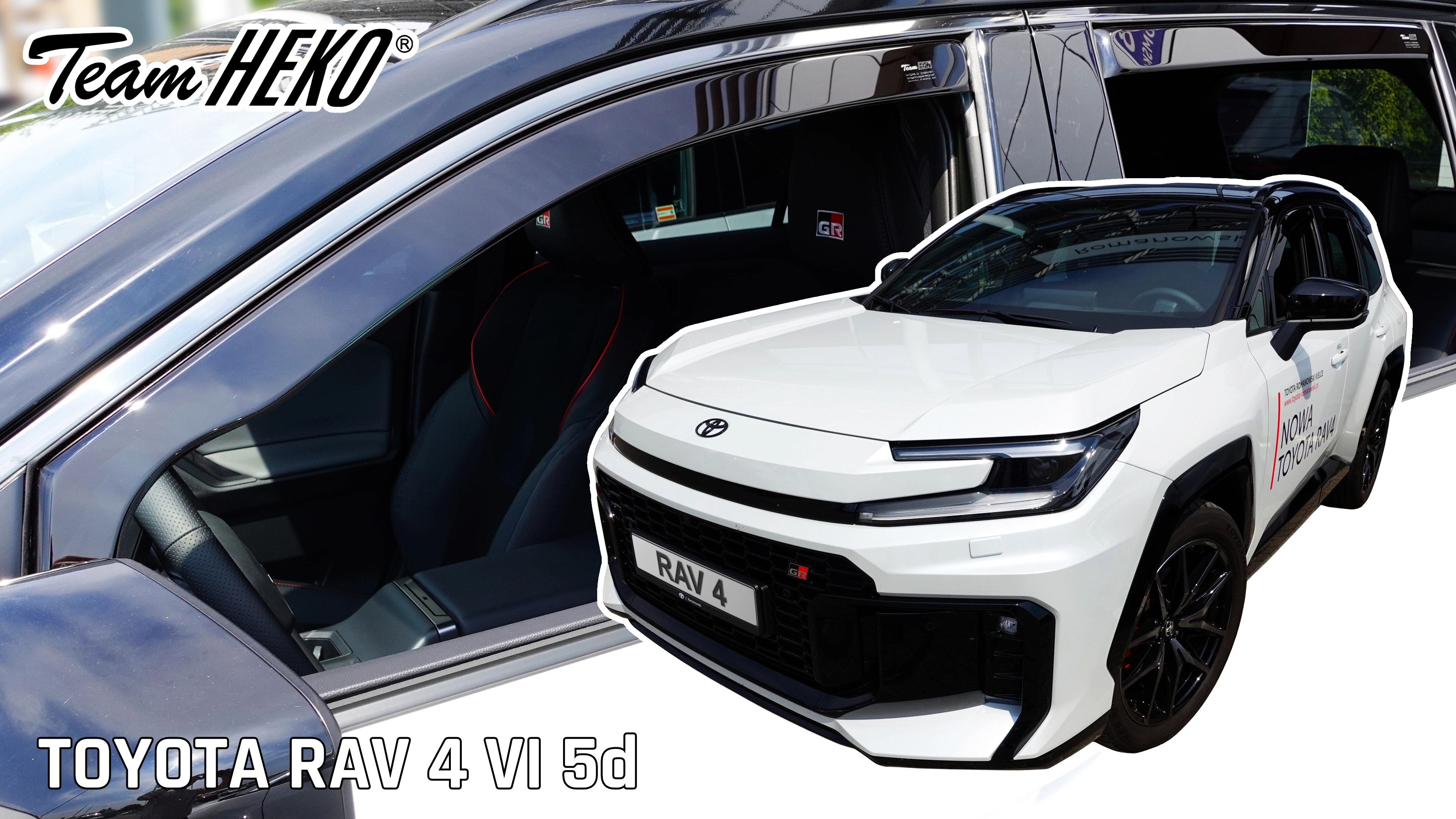 Vindavvisere Toyota RAV4 VI  2025 -> │ sett 4 stk.