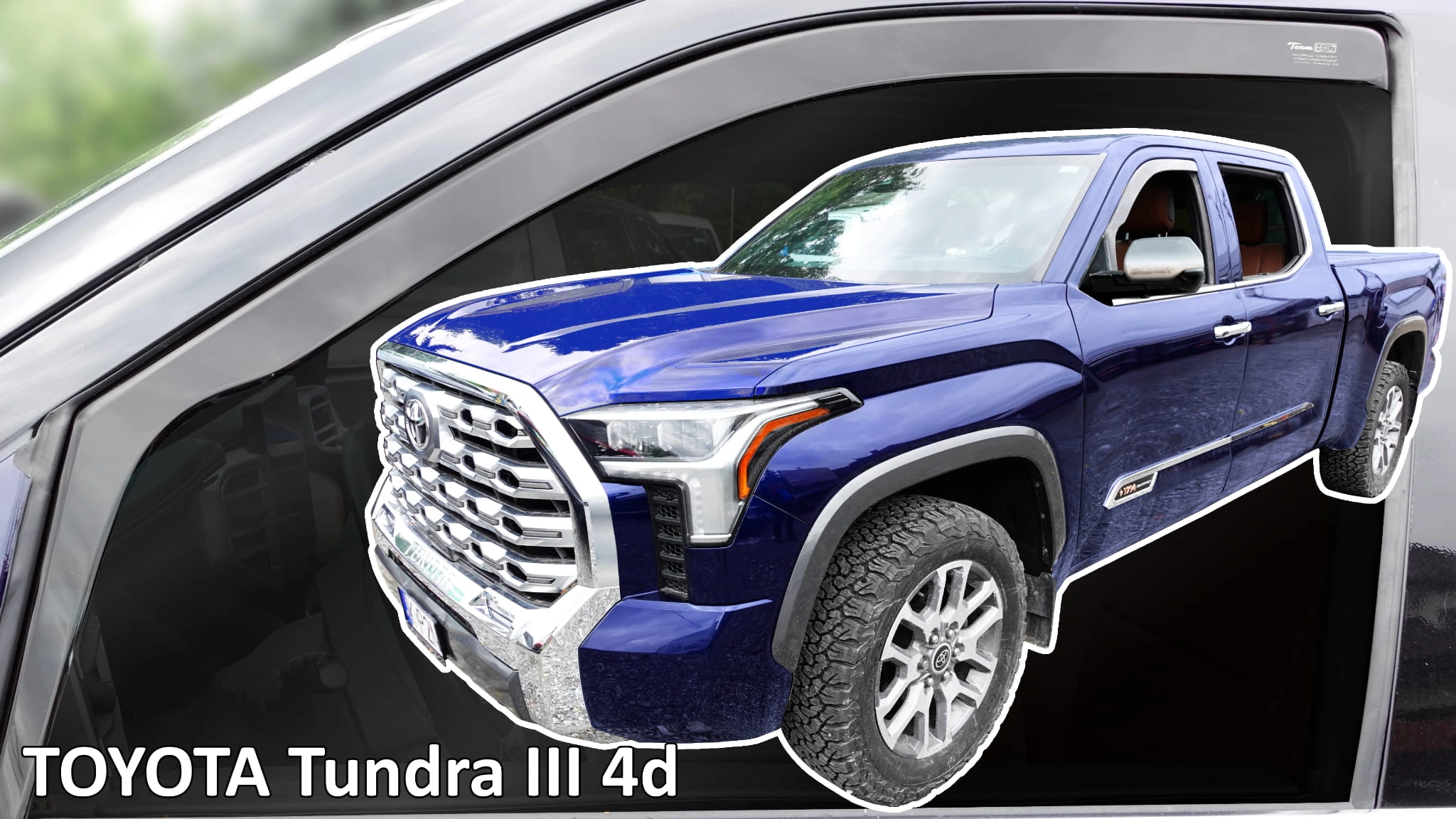 Vindavvisere Toyota Tundra III Crewmax 2021 -> │ sett 2 stk.
