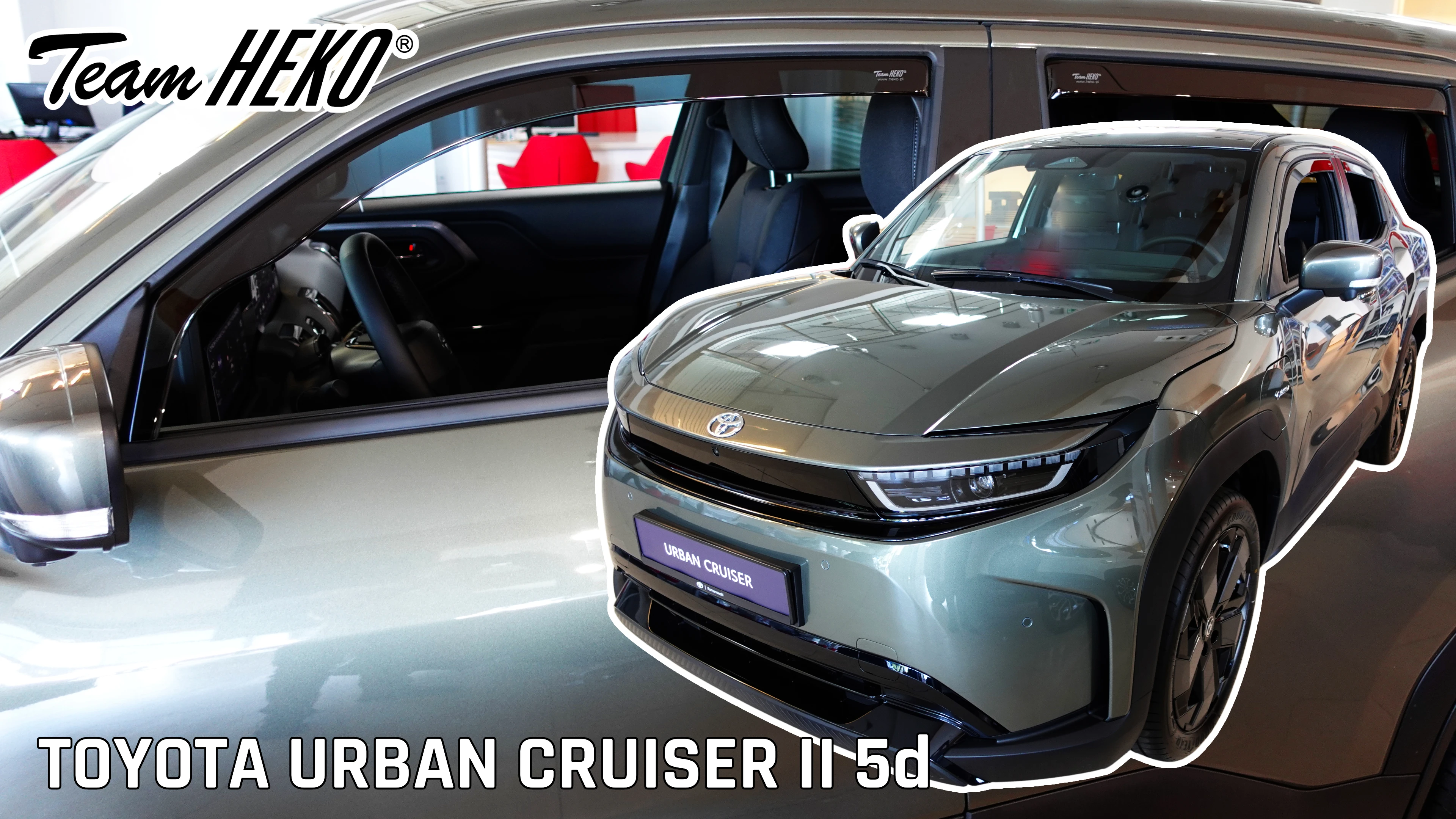 Vindavvisere Toyota Urban Cruiser II EV 2025 -> │ sett 4 stk.