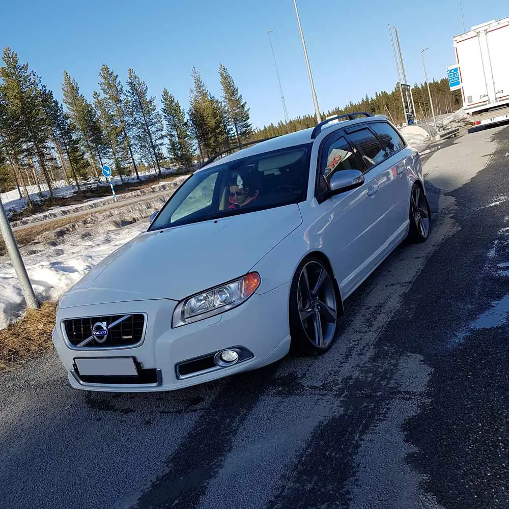 Vindavvisere Volvo V70 III / XC70 II 2007 - 2016 │ sett 4 stk. Image 5