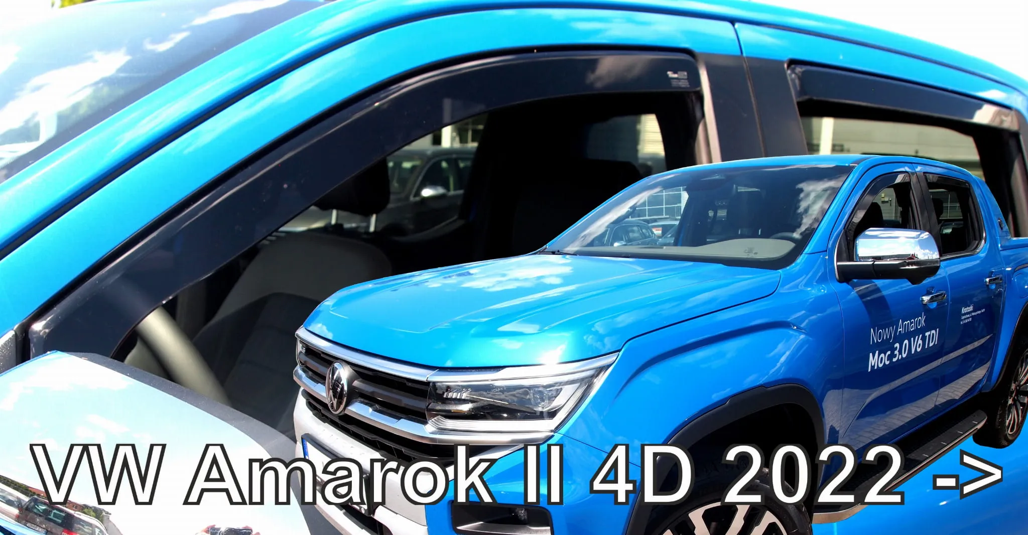Vindavvisere VW Amarok II 2022 -> │ sett 4 stk.