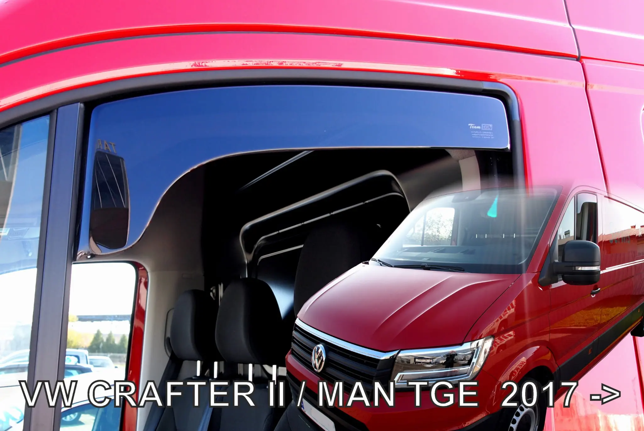 Vindavvisere VW Crafter II / MAN TGE 2016 -> │ sett.2 stk.