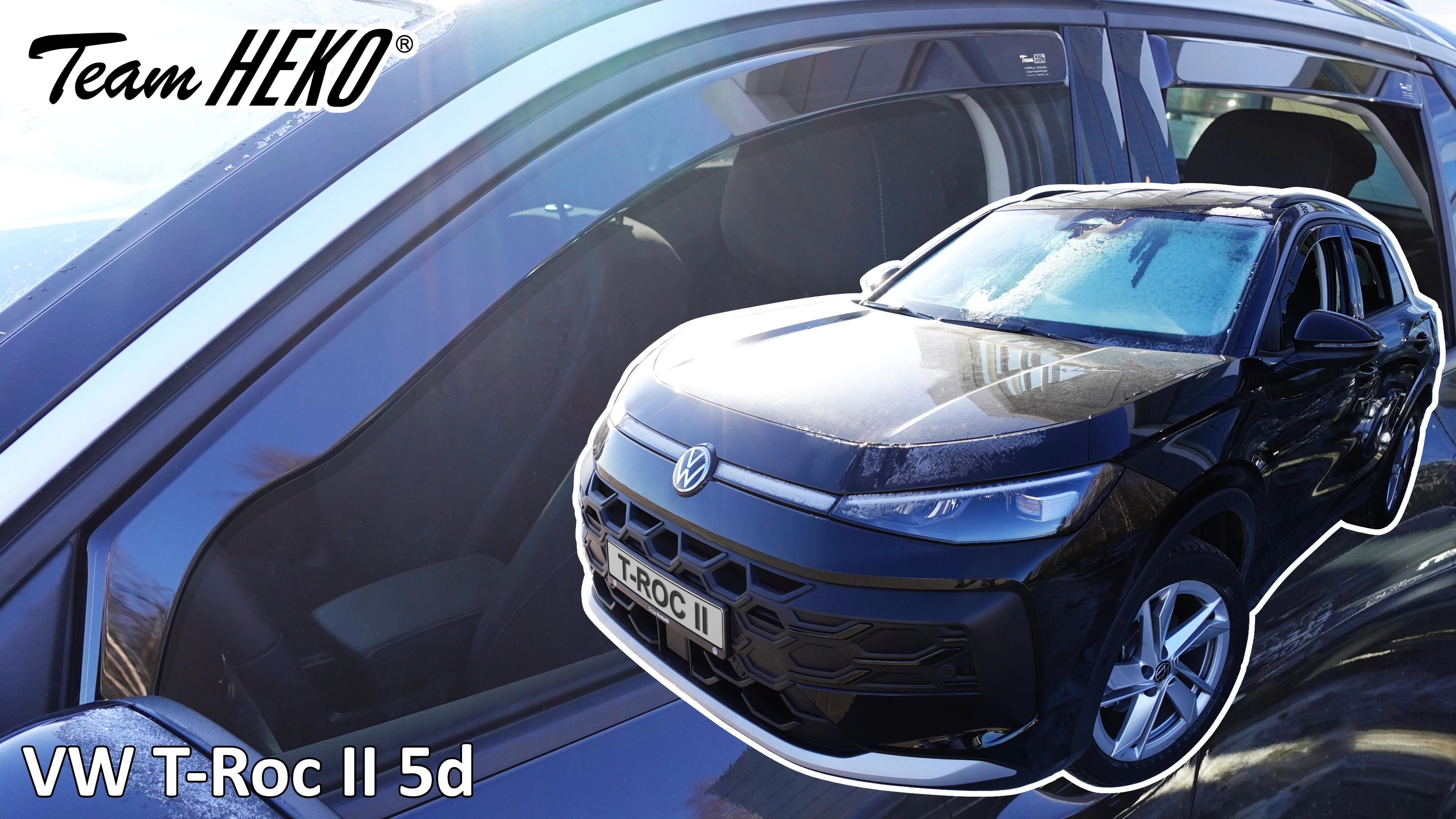 Vindavvisere VW T-Roc II 2025 -> │ sett 4 stk.