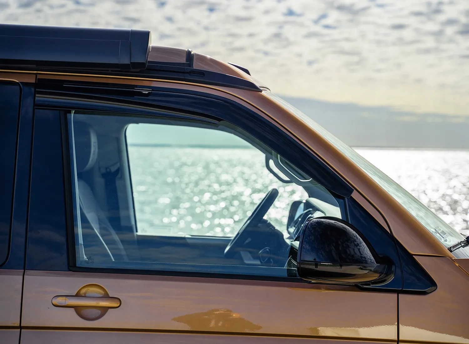 Vindavvisere VW T5 2003 - 2015 │ Outside Mount Wind Deflectors - sett 4 stk. – bilde 2