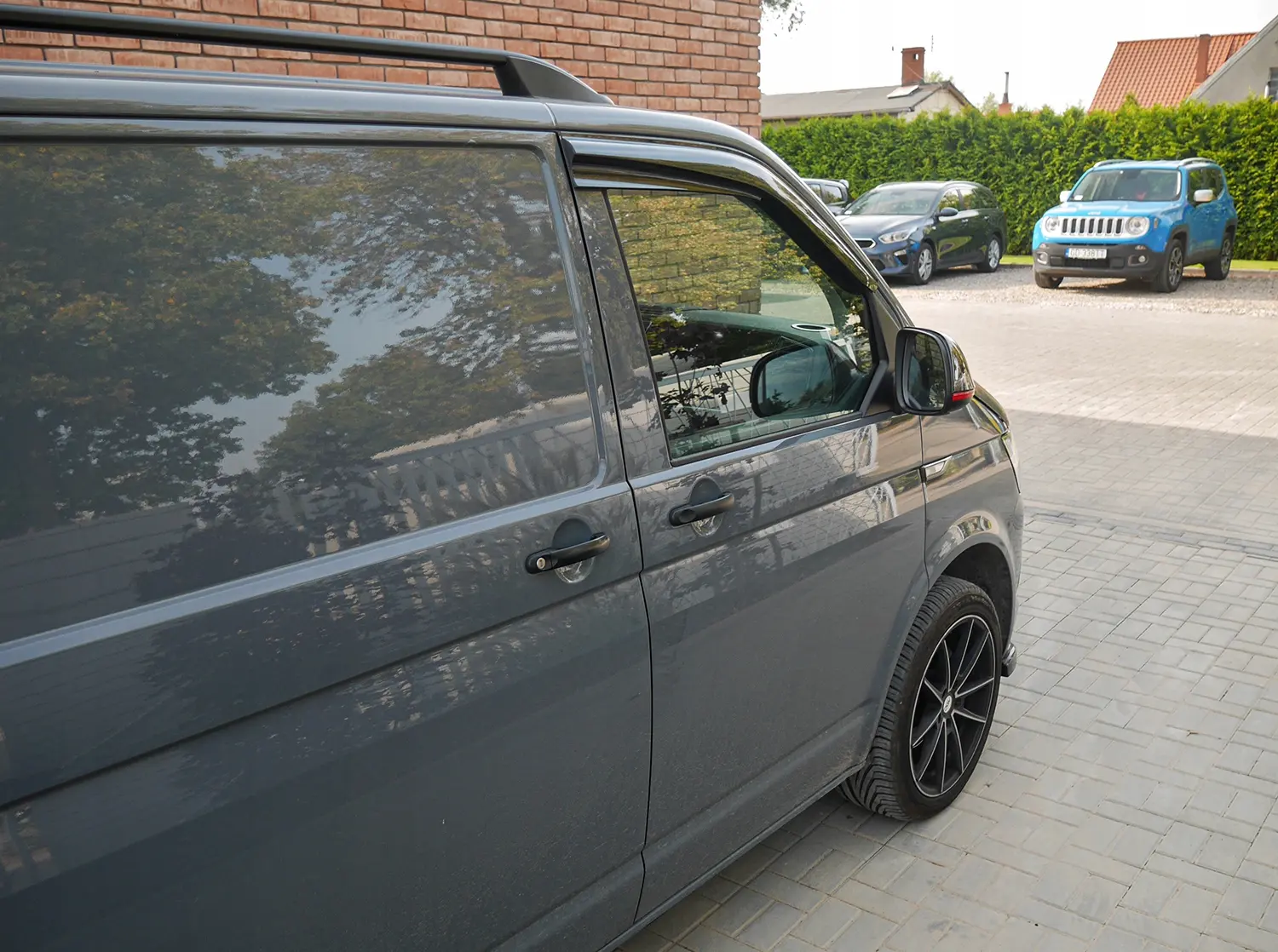 Vindavvisere VW T5 / T6 2003 - 2024 │ Outside Mount Wind Deflectors - sett 2 stk. – bilde 8