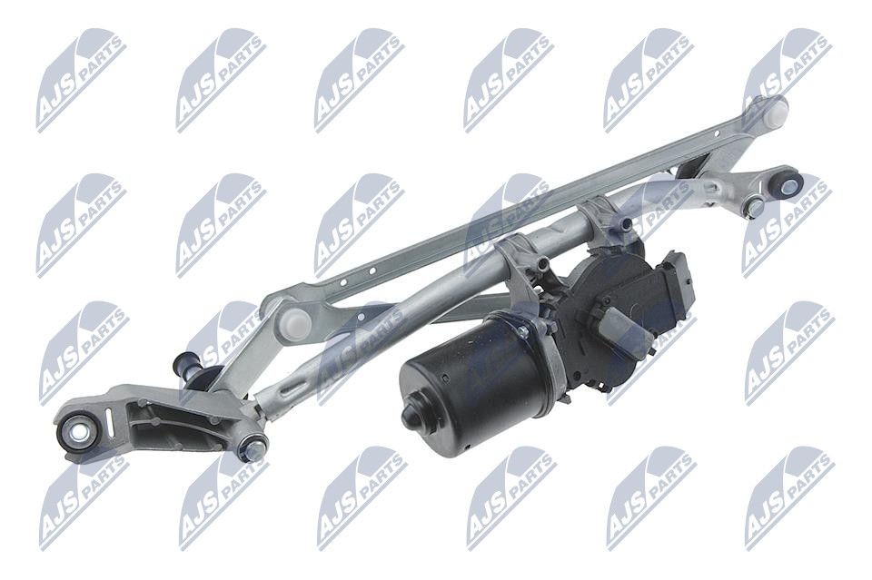 Vindusvisker overføring med vindusviskermotor Nissan Qashqai (J10) 2007 - 2013 │ foran - NTY Wiper motor