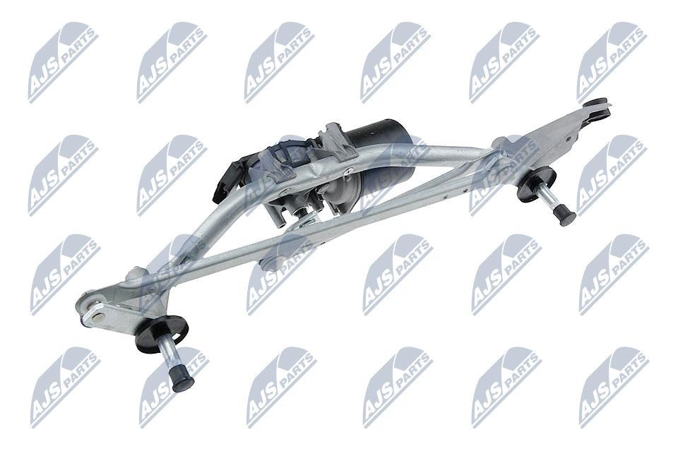 Vindusvisker overføring med vindusviskermotor Nissan Qashqai (J10) 2007 - 2013 │ foran - NTY Wiper motor – bilde 2