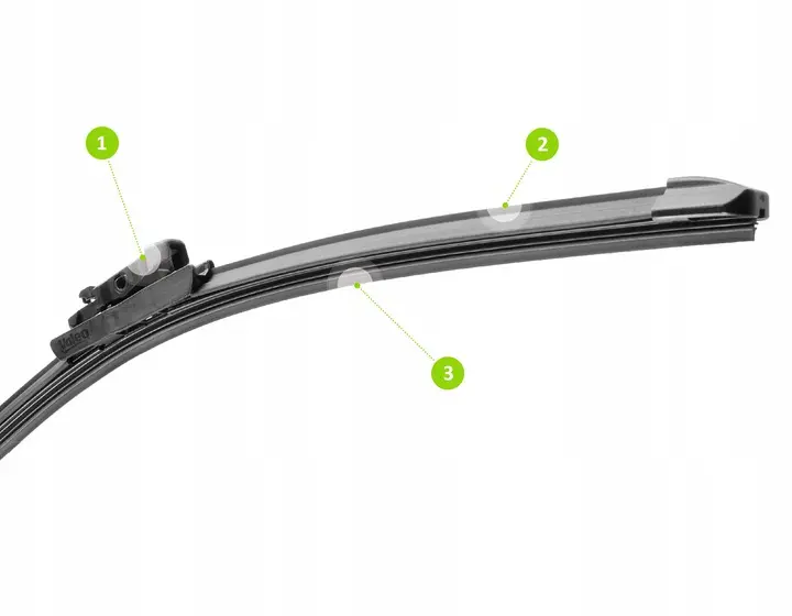 Vindusviskere foran Valeo HydroConnect Ford Mustang Mach-e 2020-> – bilde 3