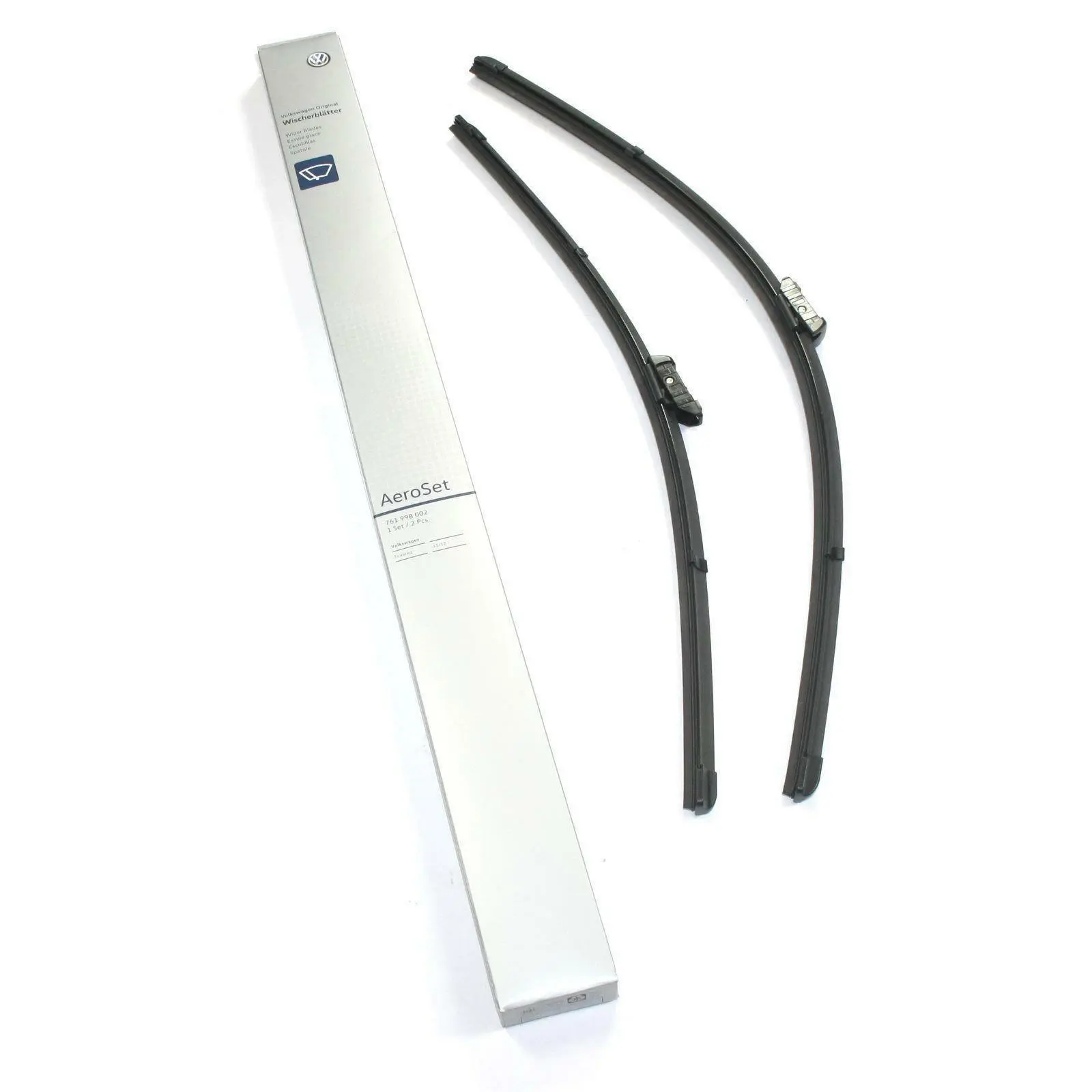 Vindusviskere foran VW ID.Buzz 2022-> │ Genuine® Aerodynamic Wiper Blades kit - sett 2 stk.