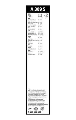 Vindusviskere Ford Mondeo IV 2007 - 2015 │ Bosch Aerotwin - sett 2 stk. – bilde 7