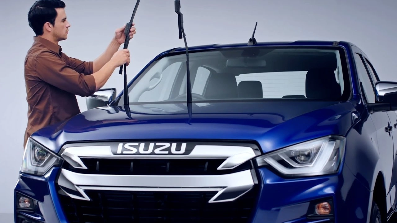 Vindusviskere Isuzu D-Max III 2019 ->│ Bosch Aerotwin - sett 2 stk.