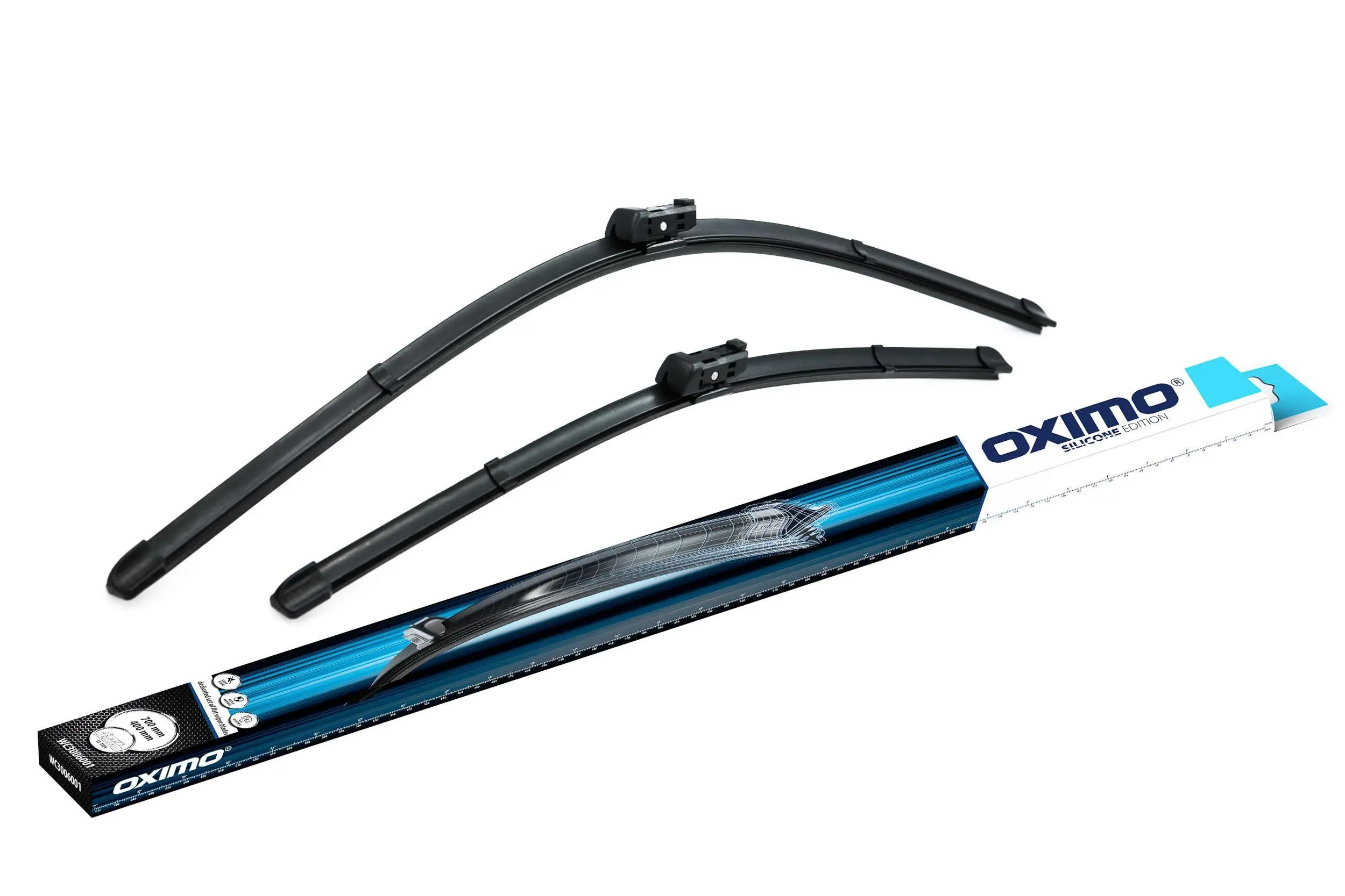 Vindusviskere Tesla Model S │ Oximo® Wiper Blade Set - sett 2 stk. – bilde 2