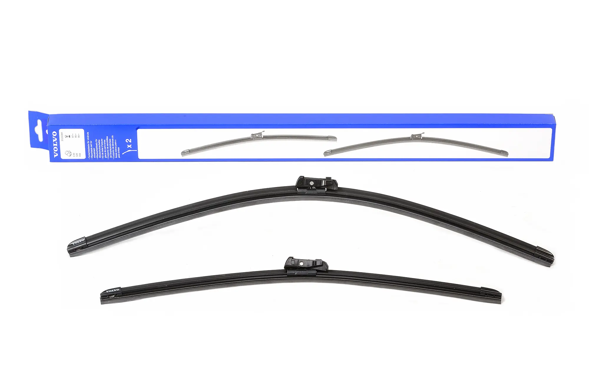 Vindusviskere Volvo V70 III / S80 II / XC70 II │ Genuine® Windshield Wiper Blades