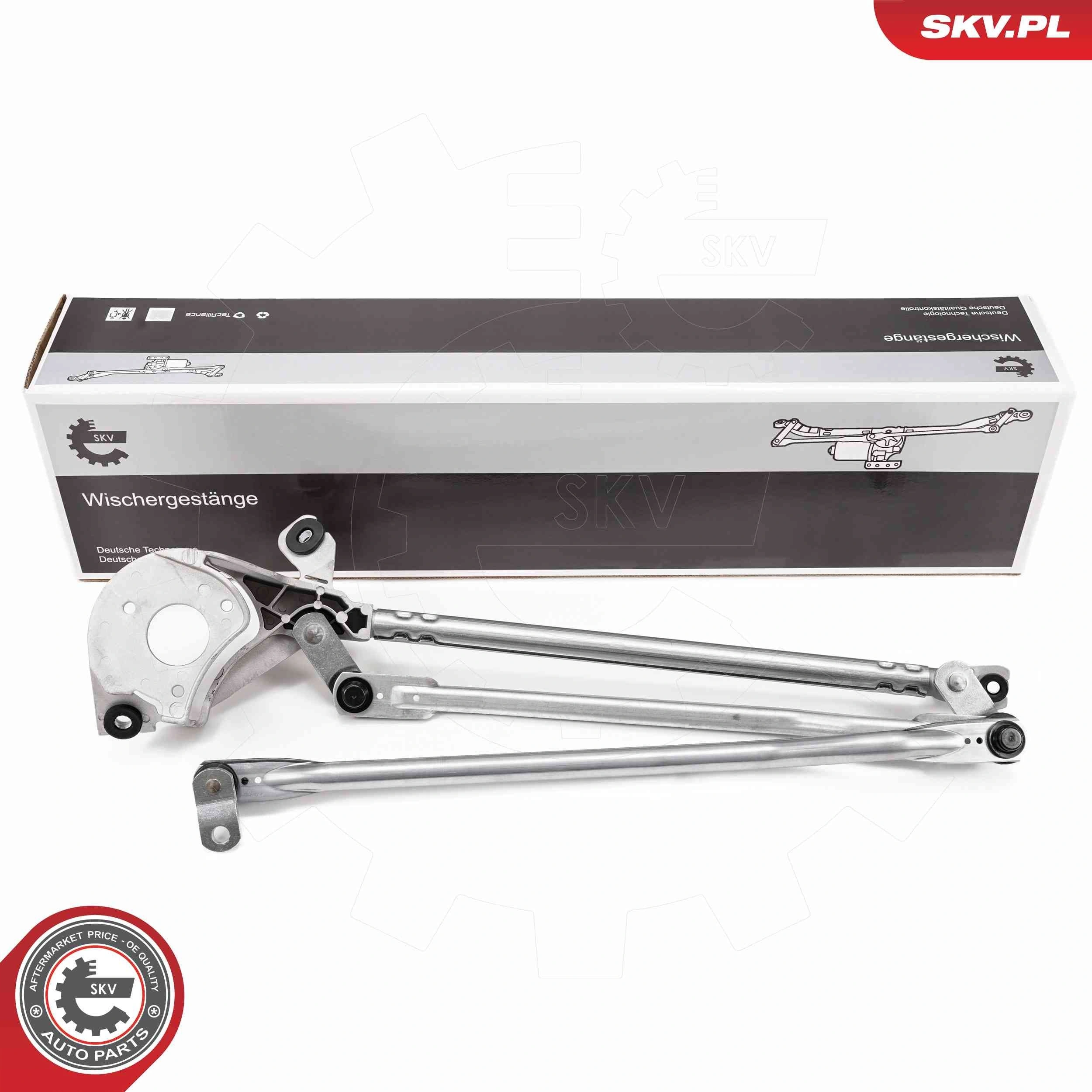 Vindusviskermekanisme Tesla Model S │ foran - Vindusvisker overføring - SKV Linkage Wiper