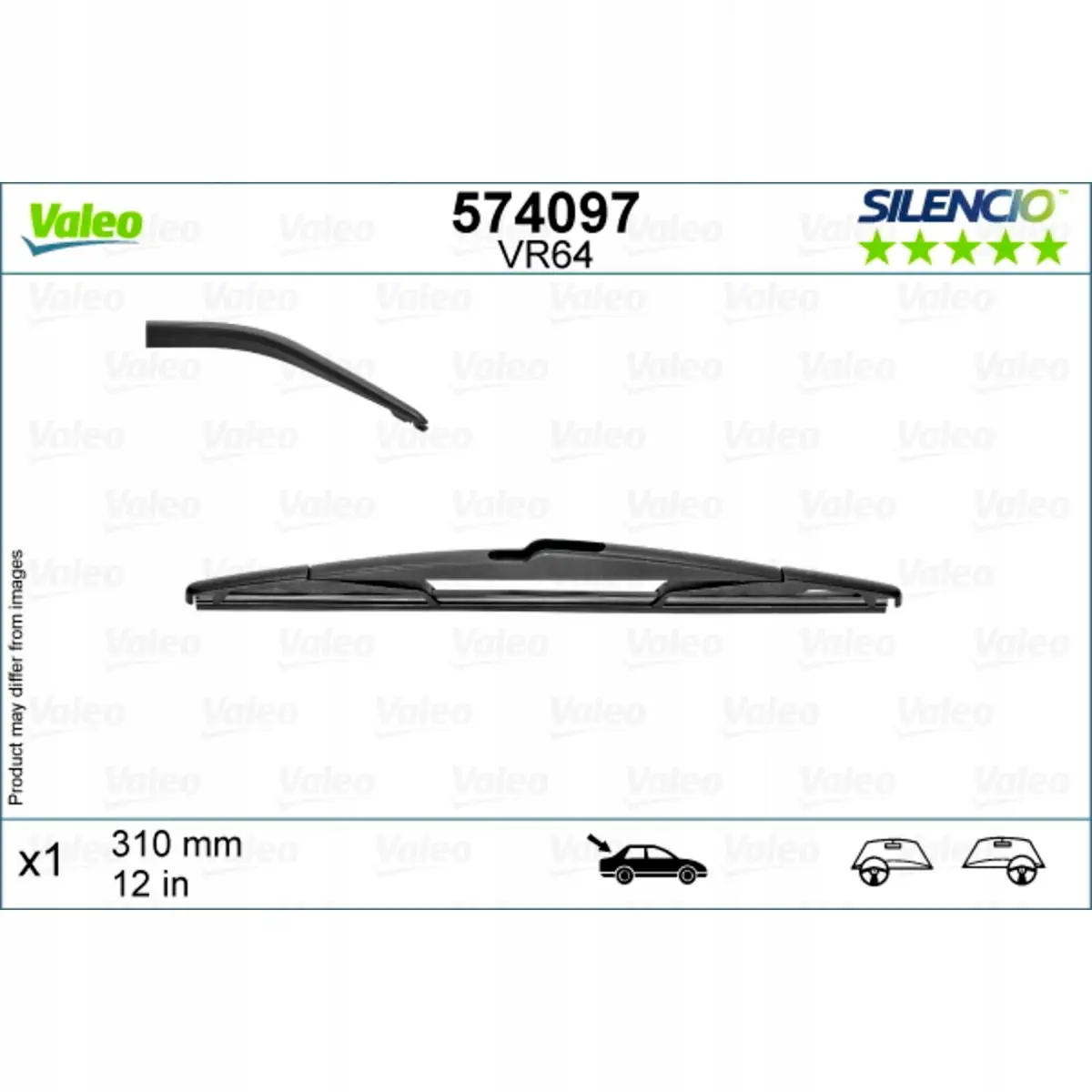 Vindusviskerr bak Kia Niro EV II │ Valeo Silencio - 1 stk. – bilde 2