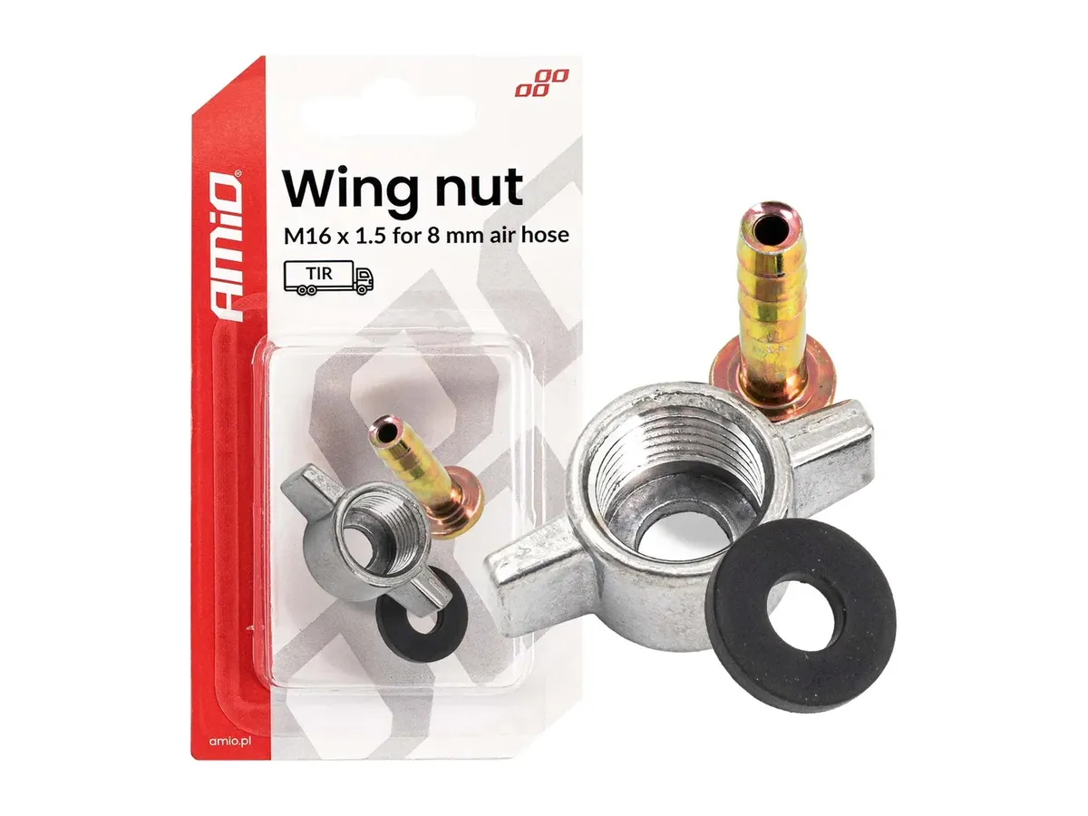 Vingemutter for kompressor M16 x 1,5 │ for 8 mm