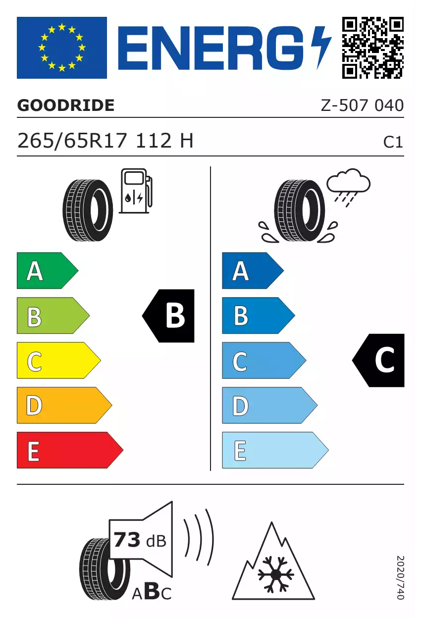 Vinterdekk GoodRide ZuperSnow Z507 112H │ 265/65 R17 – bilde 4