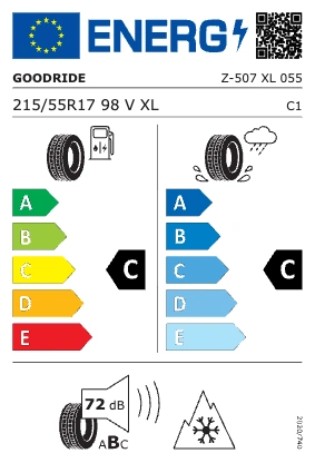 Vinterdekk GoodRide ZuperSnow Z507 98V XL │ 215/55 R17 – bilde 4