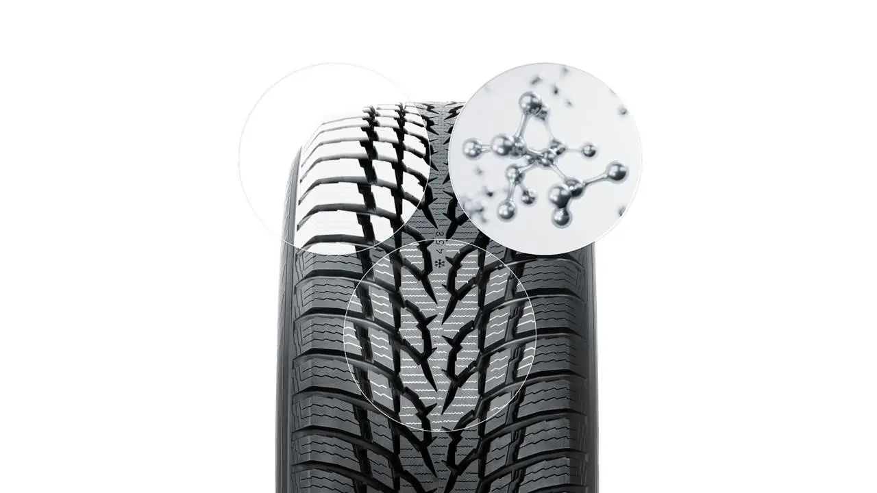 Vinterdekk Nokian Snowproof 1 3PMSF 88Q XL │ 155/70 R19 – bilde 7