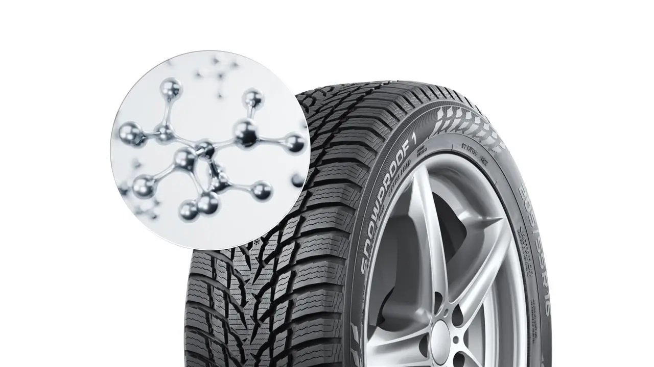 Vinterdekk Nokian Snowproof 1 3PMSF 88Q XL │ 155/70 R19 – bilde 8