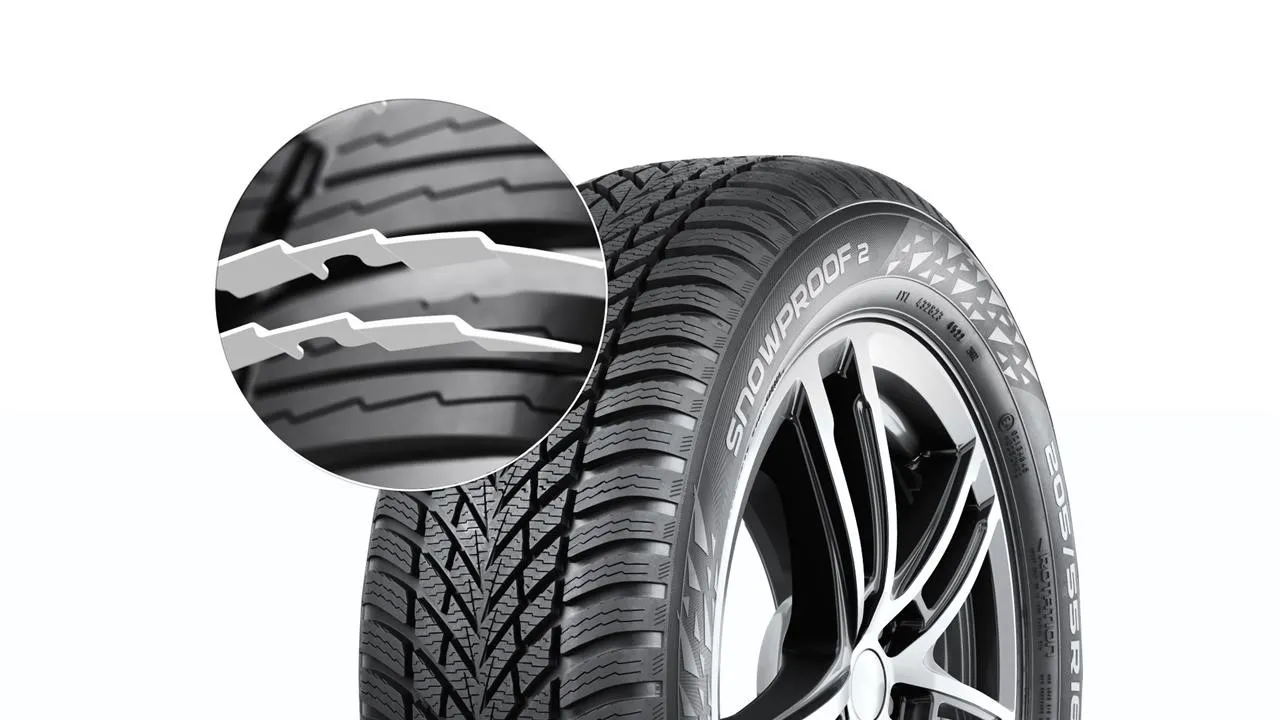 Vinterdekk Nokian Snowproof 2 SUV 3PMSF 104V XL FR │ 255/45 R19 – bilde 9