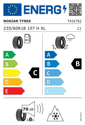 Vinterdekk Nokian Snowproof 2 SUV 3PMSF 107H XL │ 235/60 R18 – bilde 18