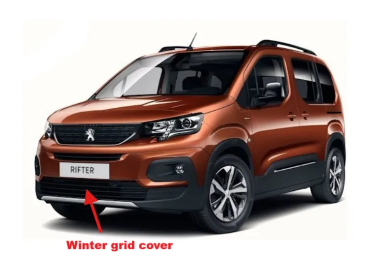 Vinterdeksel til grill Peugeot Rifter I 2018 -> │ 1 stk.