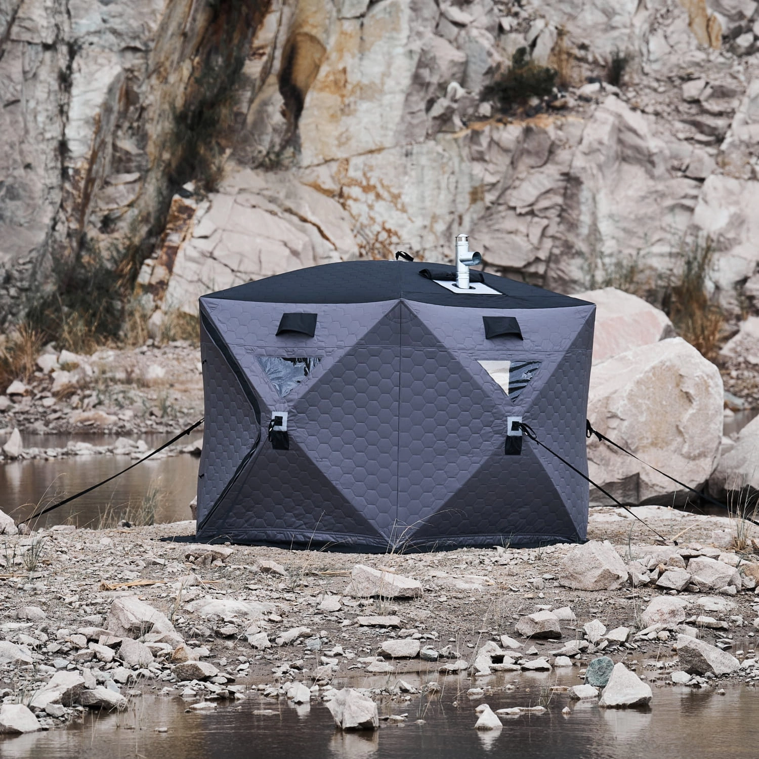 Vinterjurte Wild Land Ice Hub 500 isolert - 4-6 personer – bilde 2