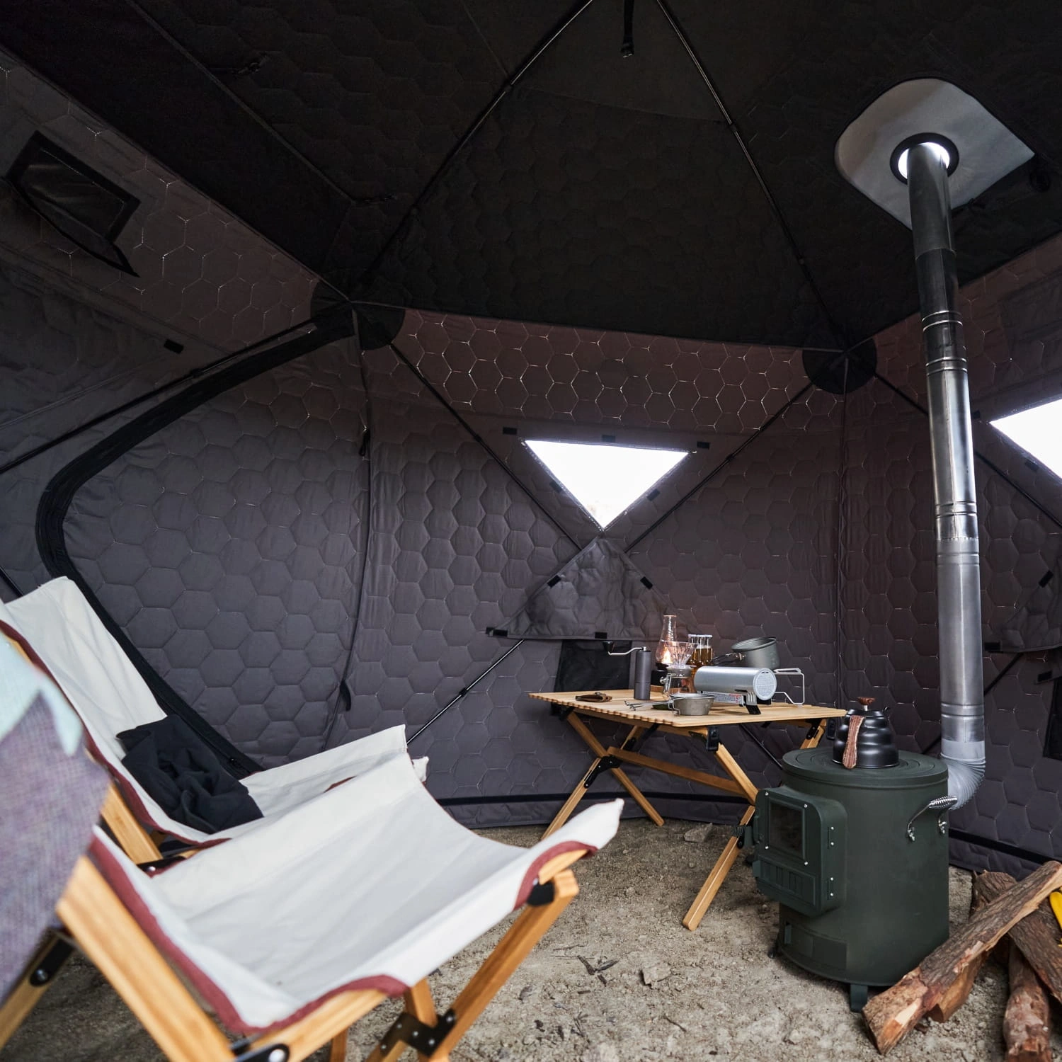 Vinterjurte Wild Land Ice Hub 500 isolert - 4-6 personer – bilde 3