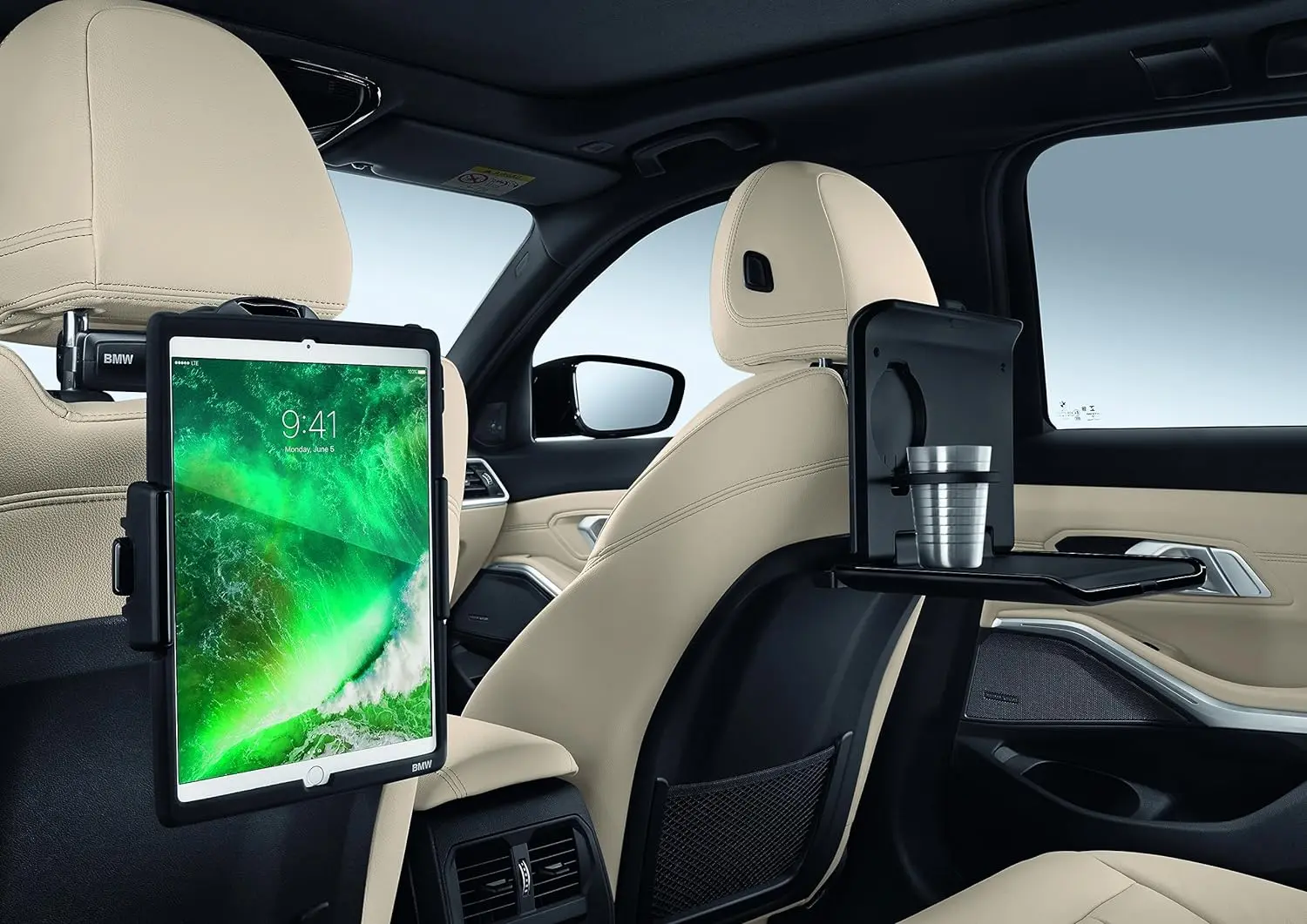 Vippebord med koppholder BMW Travel and Comfort System │ Business Comfort Folding Table Image 2