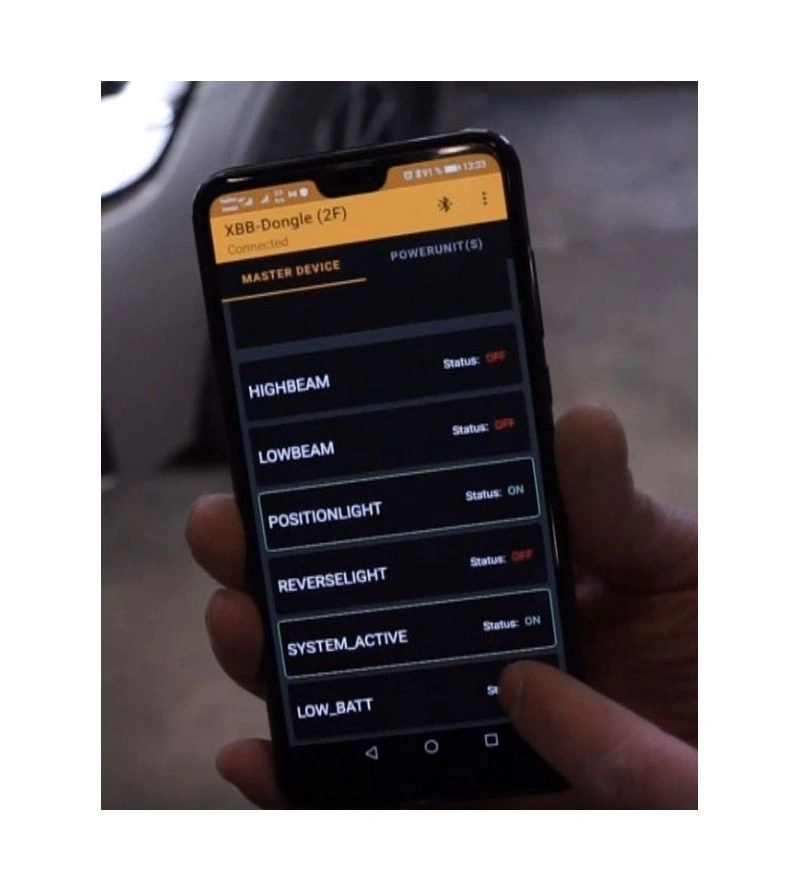 XBB Dongle OBD II – Canbus interface kit 12V–36V │ Perfekt til ekstralys - Trådløst - Gir deg et nytt styrestrømsignal Image 8