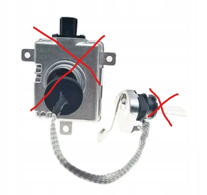 Xenon starter ledningsnett D2S Mitsubishi – bilde 3