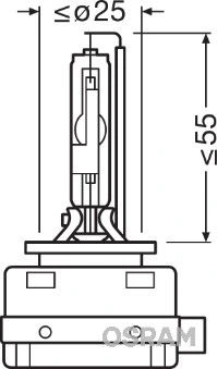 Xenonpære D1R Osram Xenarac Original Line - 1 stk. Image 7