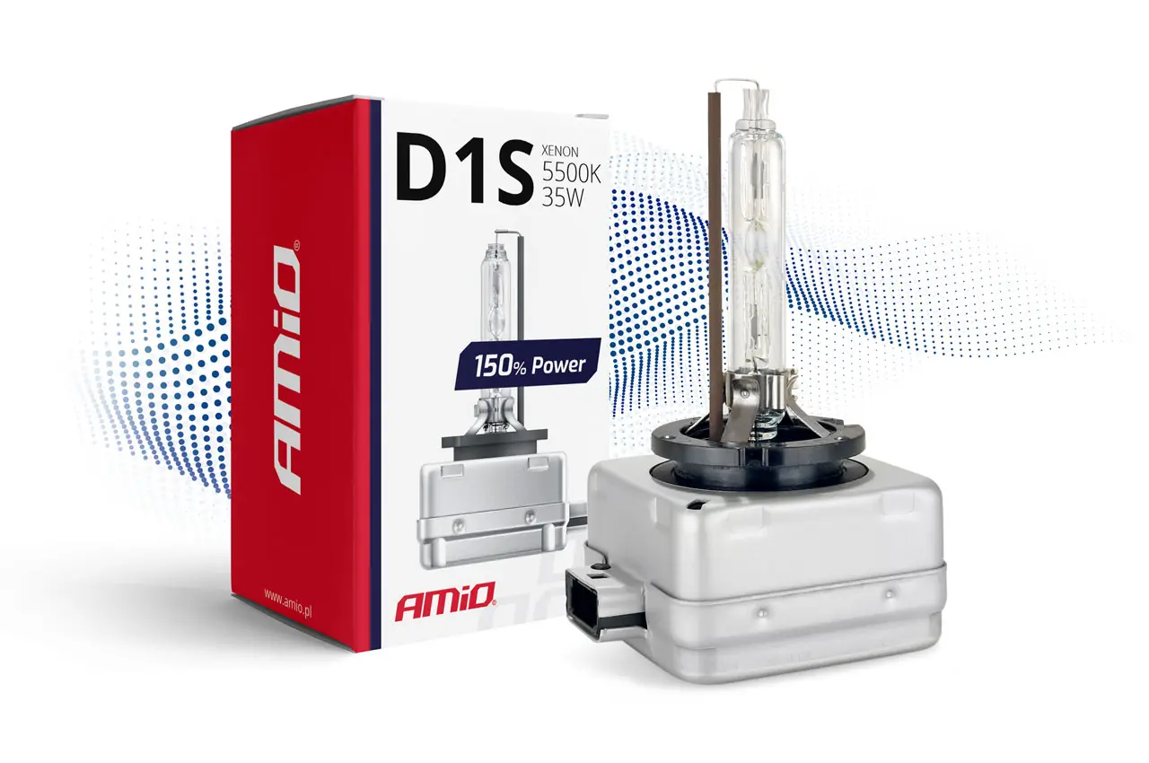 Xenonpære D1S Amio +150% Power 5500K - 1 stk. Image 1