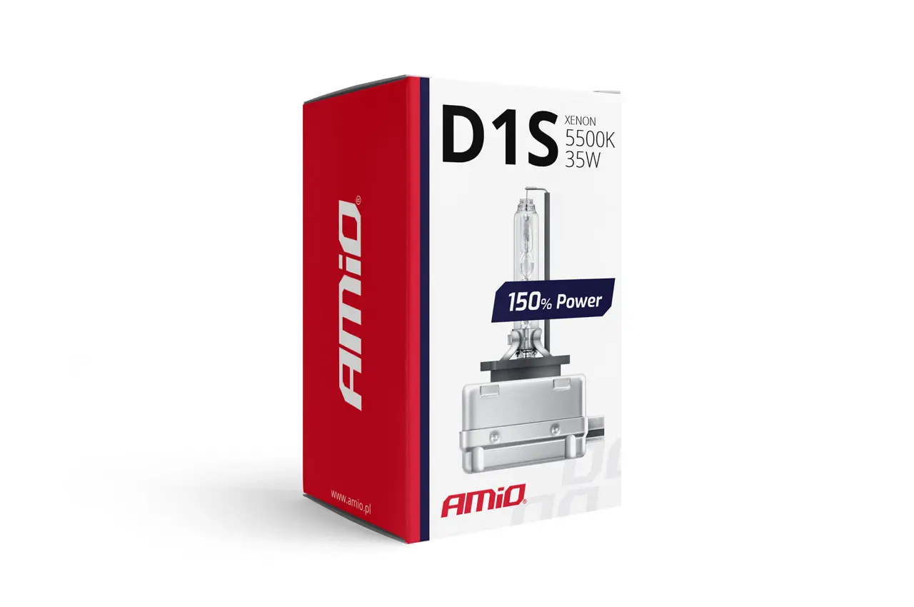 Xenonpære D1S Amio +150% Power 5500K - 1 stk. Image 2