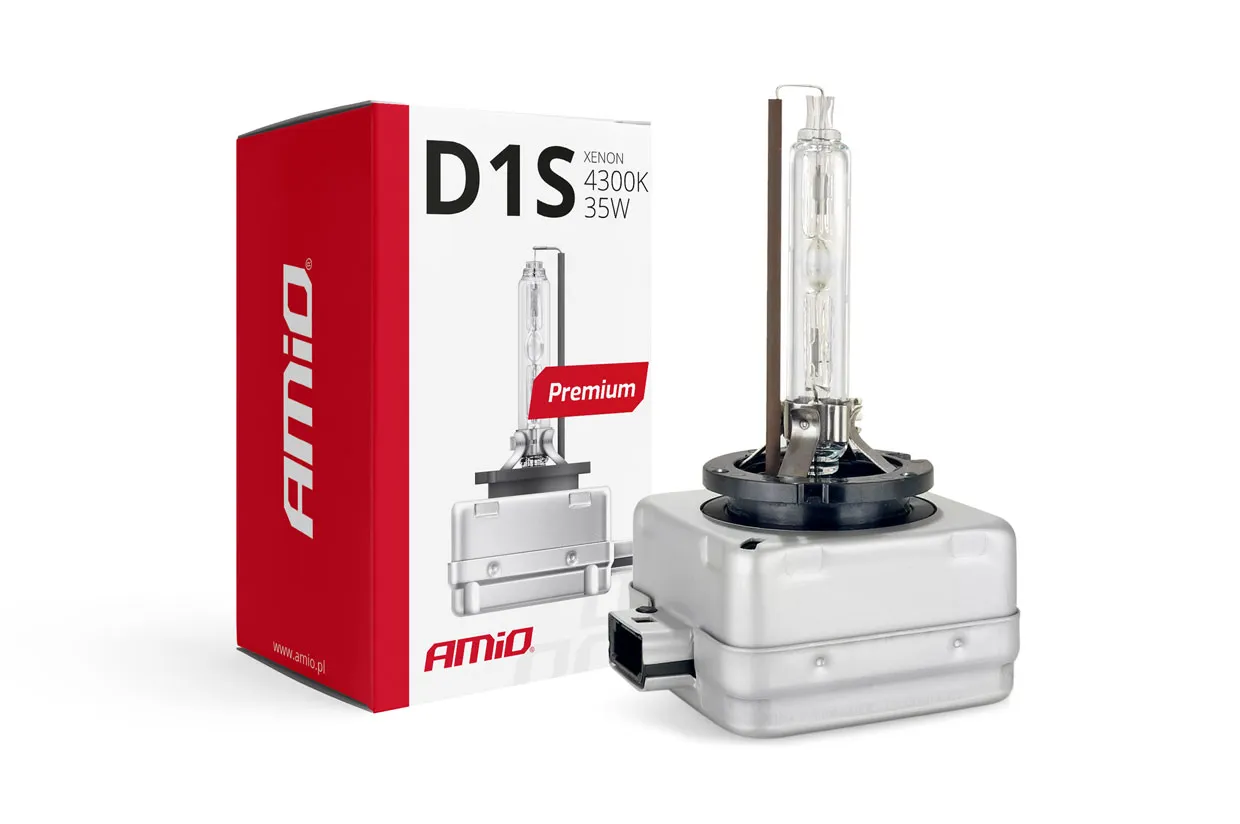 Xenonpære D1S Amio Premium 4300K - 1 stk. Image 1