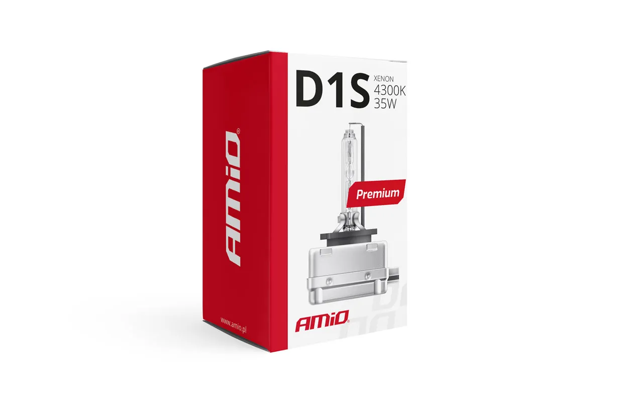Xenonpære D1S Amio Premium 4300K - 1 stk. Image 2