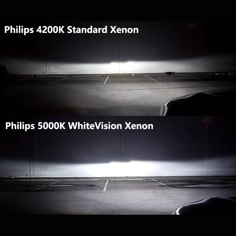 Xenonpære D2R Philips WhiteVision gen2 Ultimate White LED Effect - 1 stk. – bilde 7